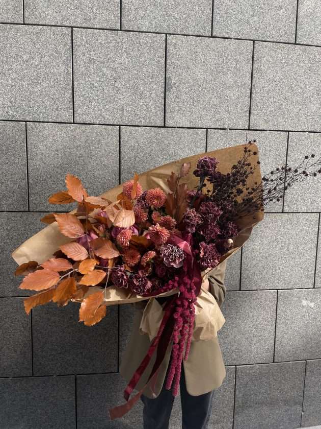 Amaranthus Red Flowers Bouquet